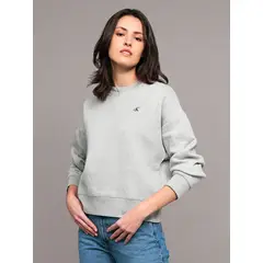 CALVIN KLEIN - Polerón Archive Logo Gris