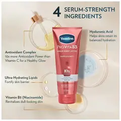 VASELINE - Loción Burst Pro VitaB3 220 mL Hidratante Ligera