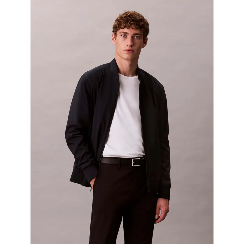 CALVIN KLEIN - Chaqueta Bomber Matte Azul Calvin Klein