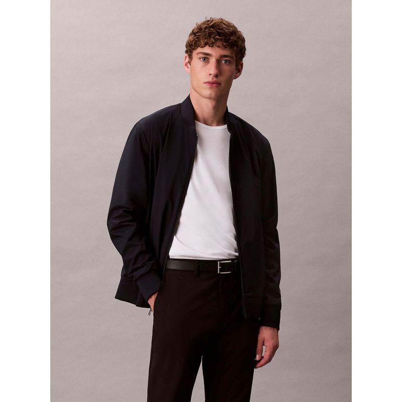 CALVIN KLEIN - Chaqueta Bomber Matte Azul Calvin Klein