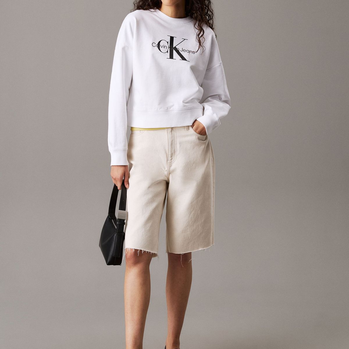 CALVIN KLEIN - Polerón Relaxed con Logo Estampado