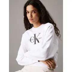 CALVIN KLEIN - Polerón Relaxed con Logo Estampado
