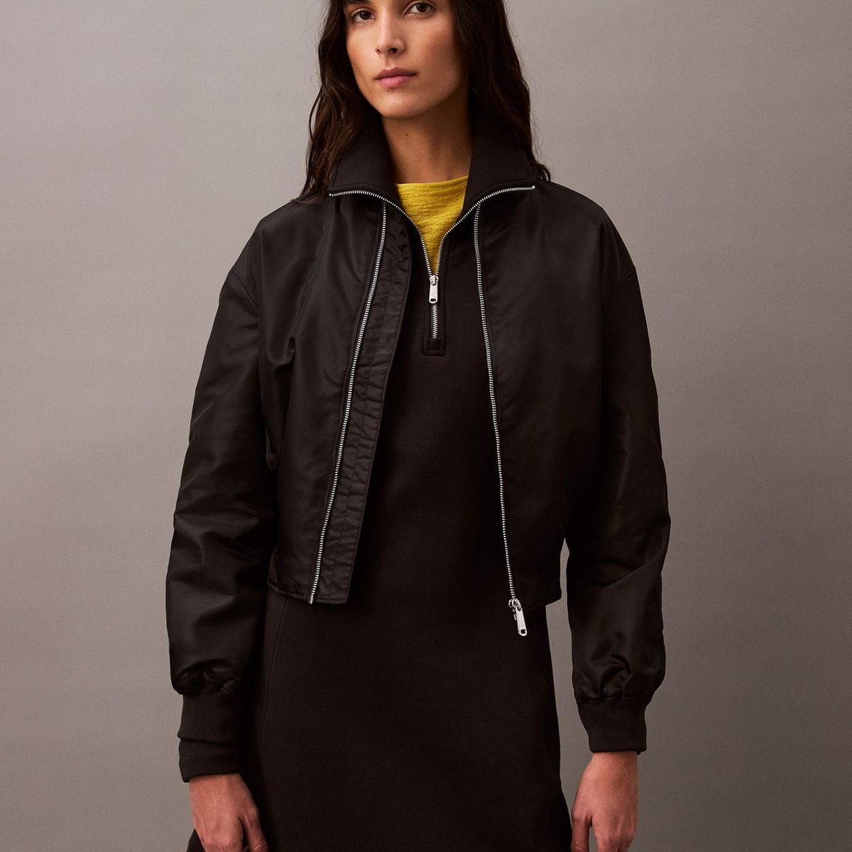 CALVIN KLEIN - Chaqueta con Logo Hero Negro Calvin Klein