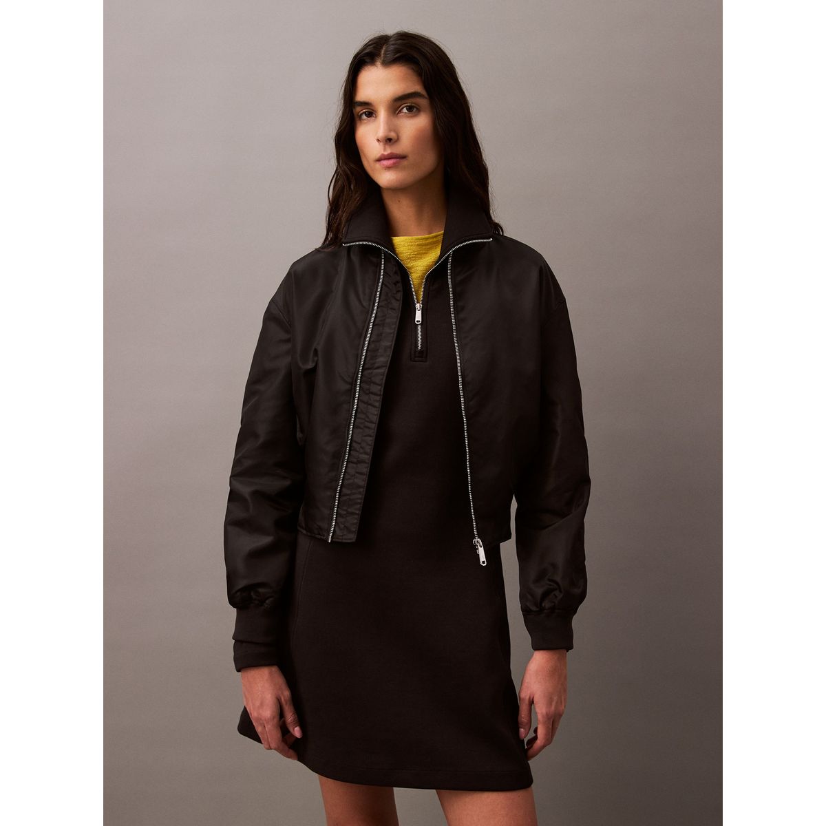 CALVIN KLEIN - Chaqueta con Logo Hero Negro Calvin Klein