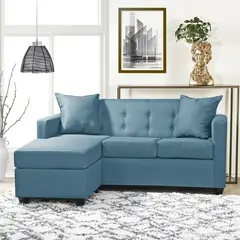 MASEL - Seccional Intercambiable Gramado tela Turquesa 170x130x83