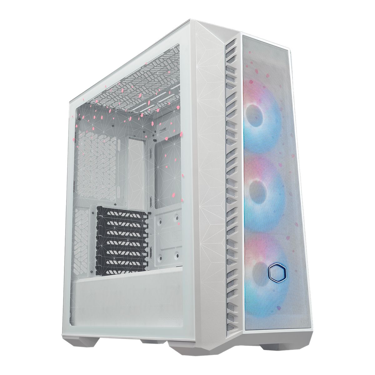 COOLER MASTER - Gabinete Cooler Master Masterbox 520 Mesh White – Sakura