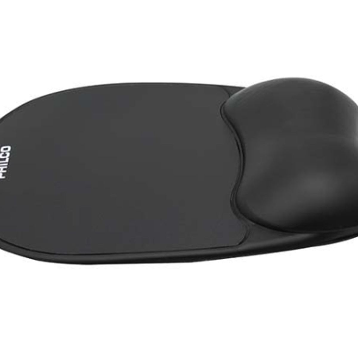 PHILCO - Mouse Pad Rígido con Gel Apoya Muñeca Philco