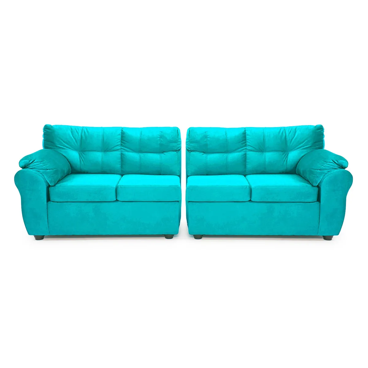 MUEBLES MPR - Sofá Seccional Alerce Felpa 2-1-2