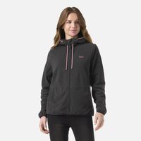 Polar Mujer Stripes Nano-F Full Zip Hoody Negro