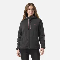 Polar Mujer Stripes Nano-F Full Zip Hoody Negro