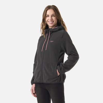 Imagen 2 del producto Polar Mujer Stripes Nano-F Full Zip Hoody Negro