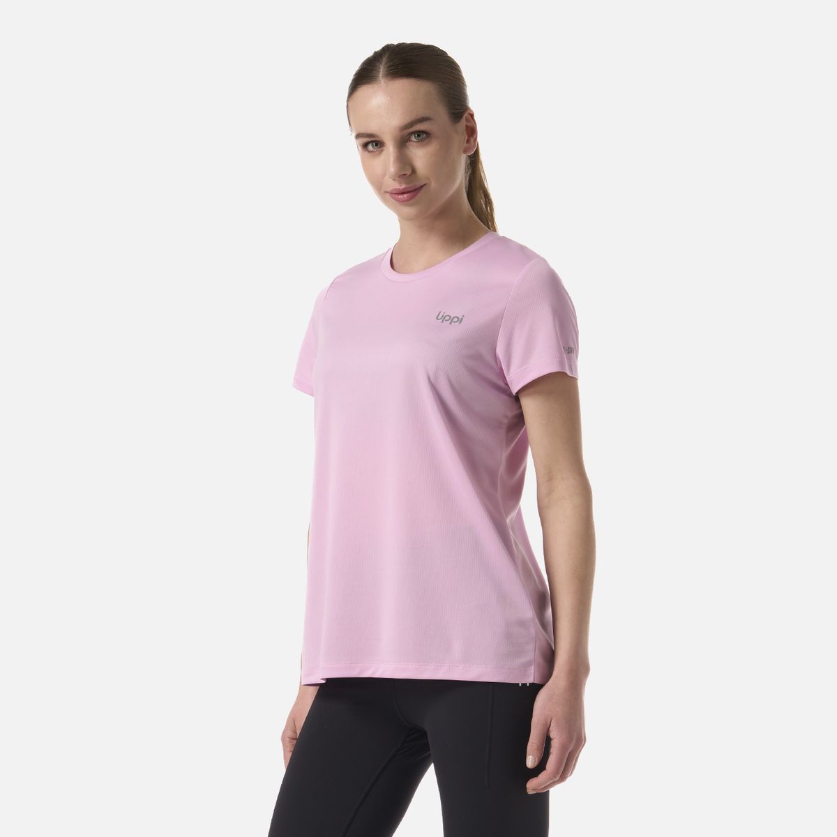 LIPPI - Polera Mujer Core Q-Dry T-Shirt Rosa Lippi