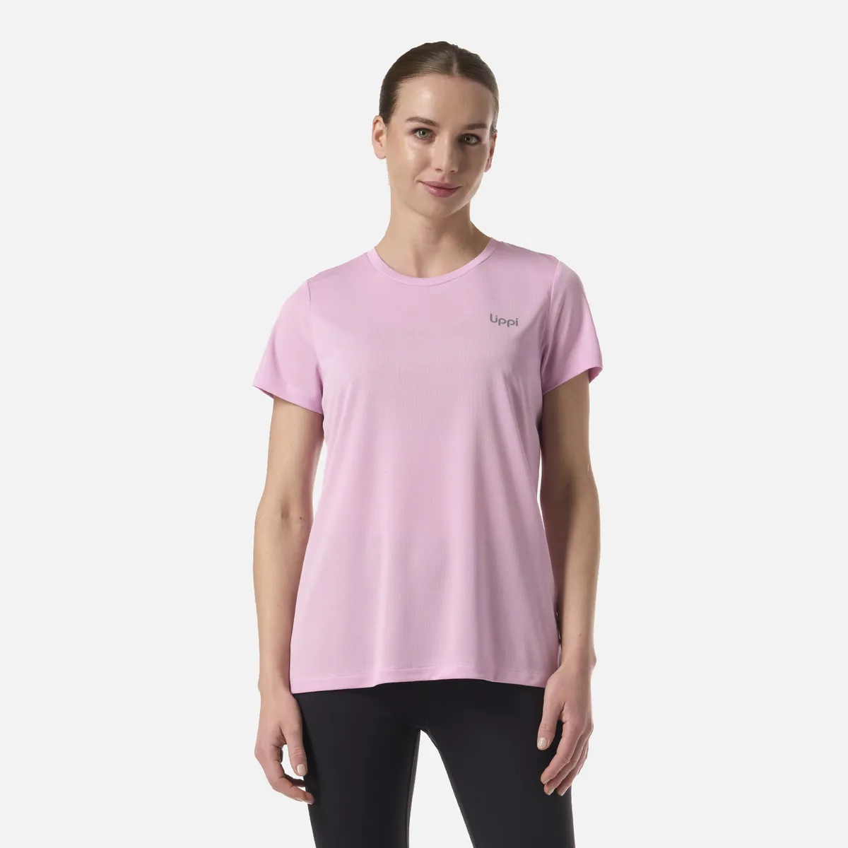 LIPPI - Polera Mujer Core Q-Dry T-Shirt Rosa Lippi