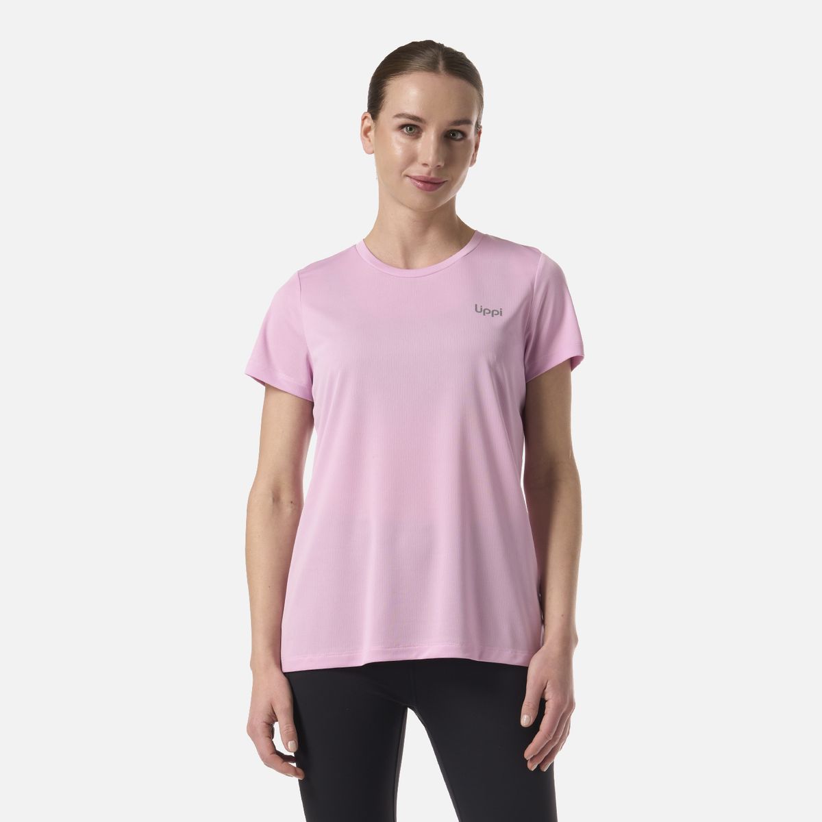 LIPPI - Polera Mujer Core Q-Dry T-Shirt Rosa Lippi