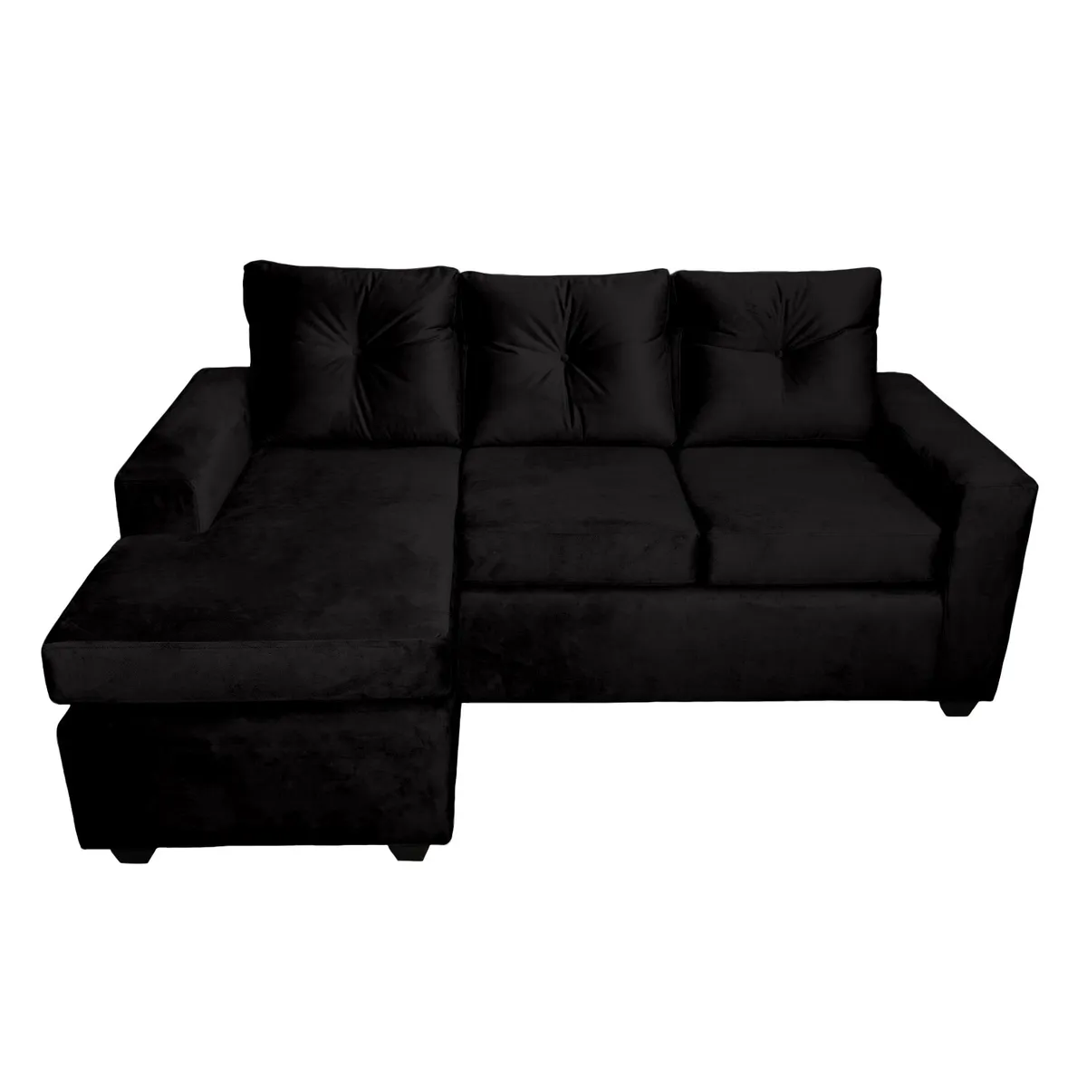 MUEBLES MPR - Seccional Azalea Intercambiable Felpa 3-1