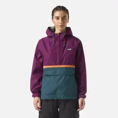 HAKA HONU - Chaqueta Mujer Viento Norte 14 Zip Purpura