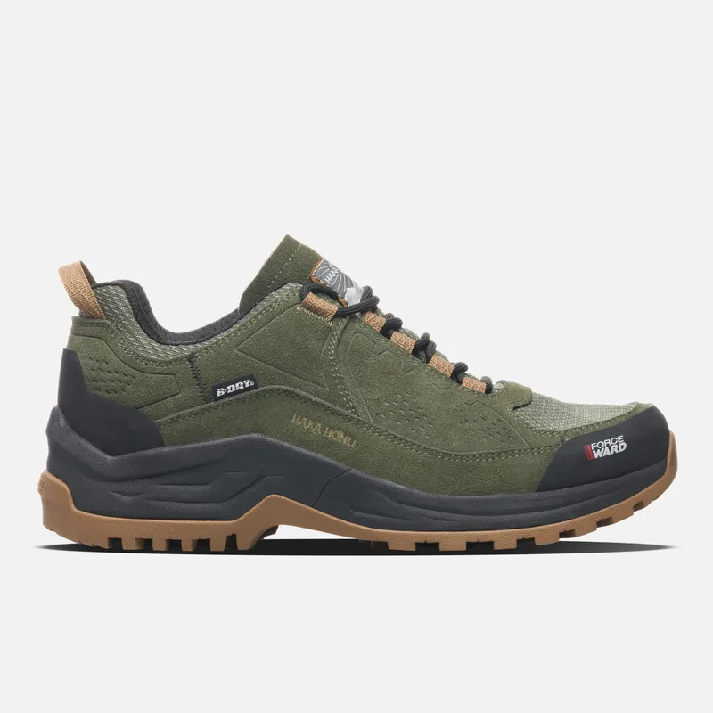 HAKA HONU - Zapato Hombre Pampa Low Verde Militar Haka Honu
