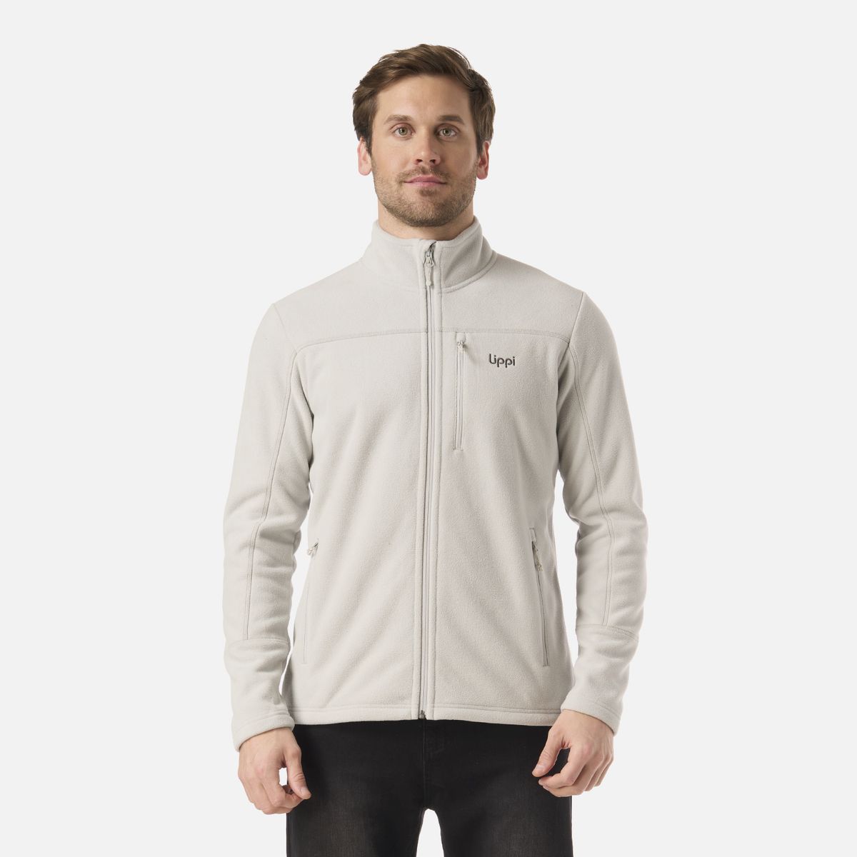 LIPPI - Polar Hombre Paicavi Therm-Pro Jacket Gris Claro Lippi
