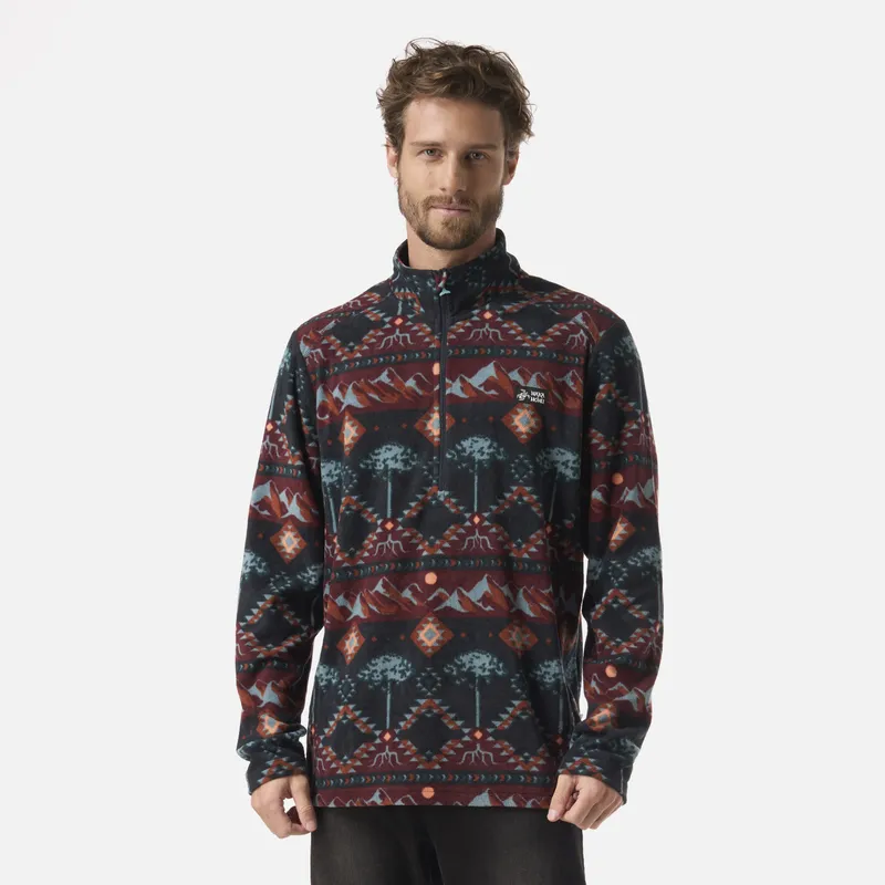 HAKA HONU - Polar Hombre Asegurao Print Azul Noche Haka Honu