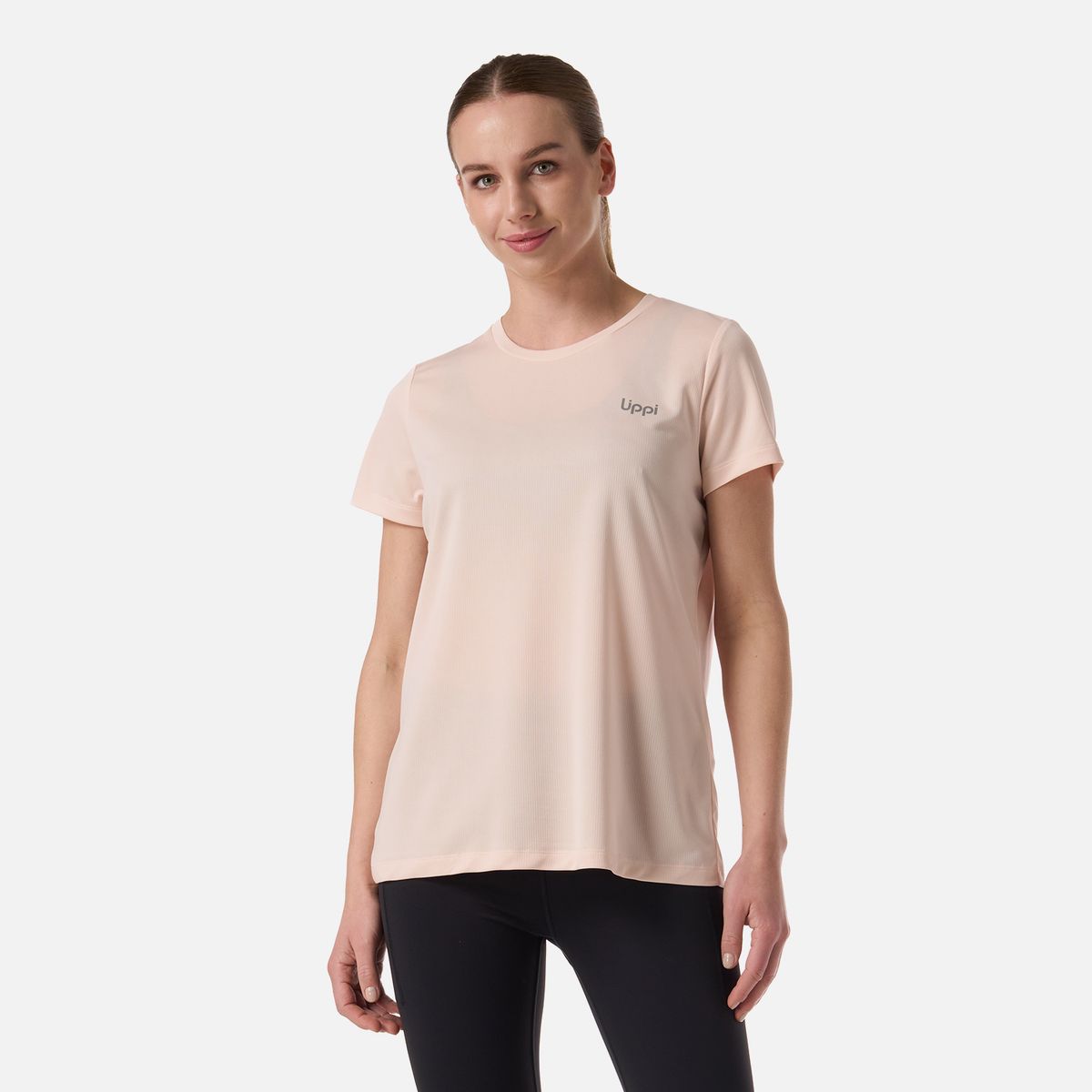 LIPPI - Polera Mujer Core Q-Dry T-Shirt Damasco Lippi