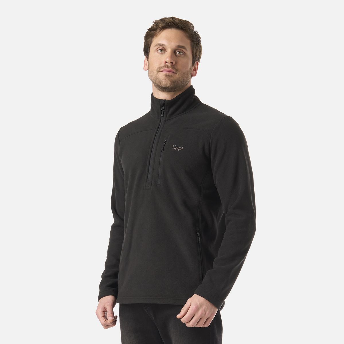 LIPPI - Polar Hombre Paicavi Therm-Pro 1/4 Zip Jacket Negro Lippi