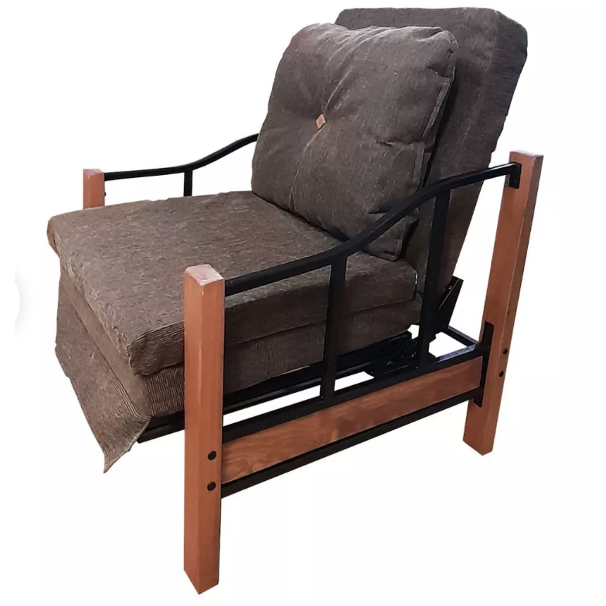 RECUTEX - SILLON CAMA RANCO-CHOCOLATE