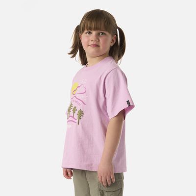 Imagen 2 del producto Polera Niña Explore Oversize T-Shirt Rosa