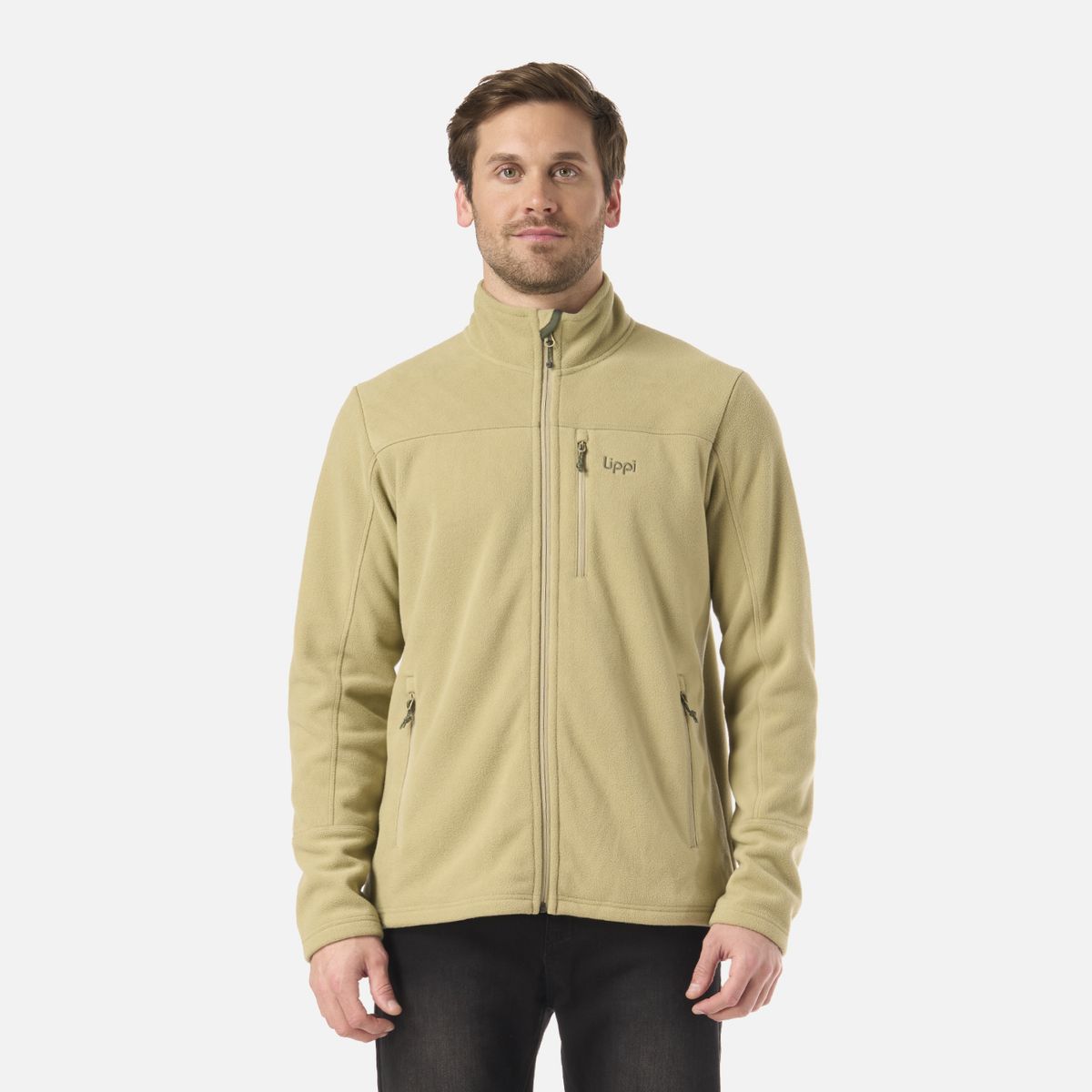 LIPPI - Polar Hombre Paicavi Therm-Pro Jacket Verde Oliva Lippi