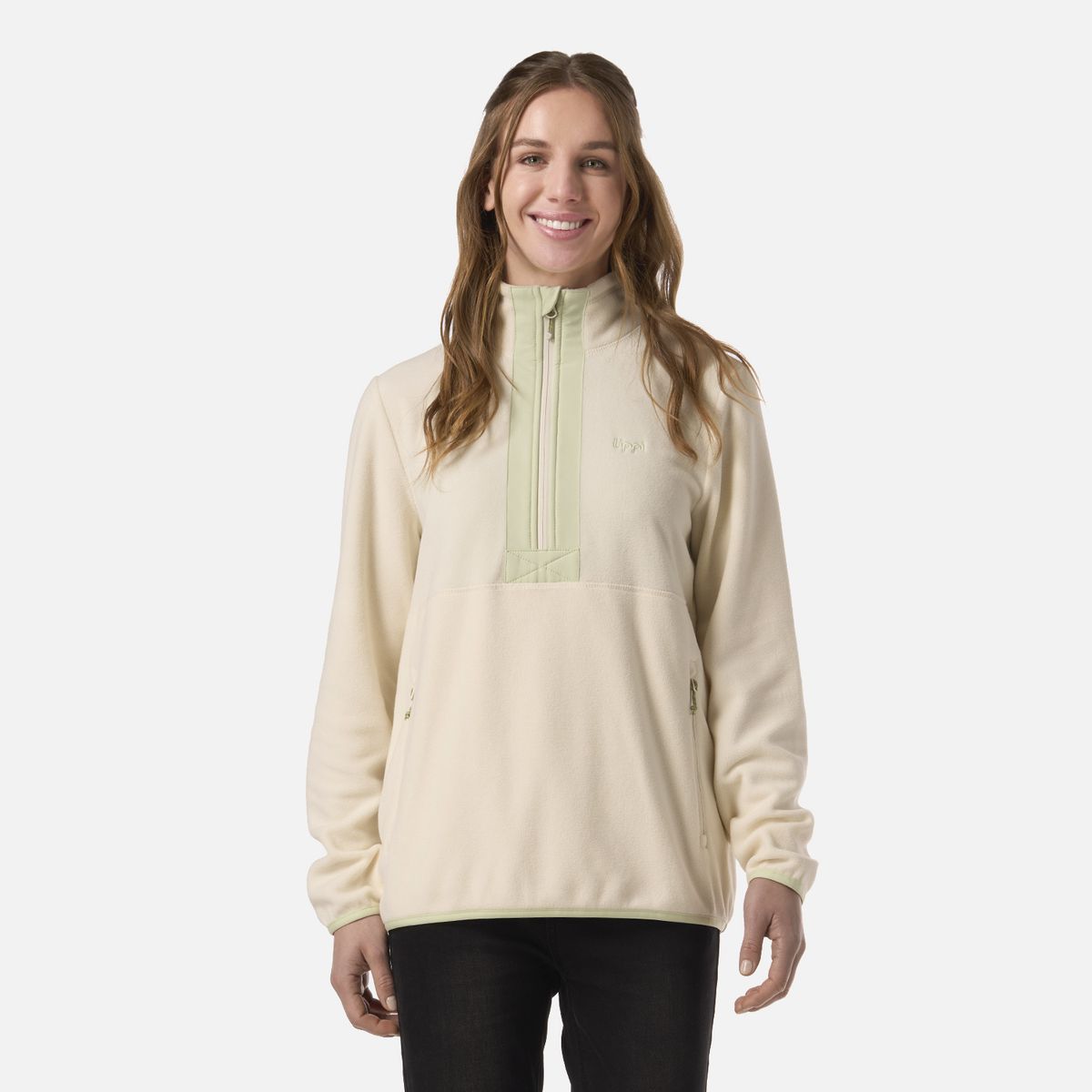 LIPPI - Polar Mujer SoftCore Therm-Pro Jacket Crema Lippi