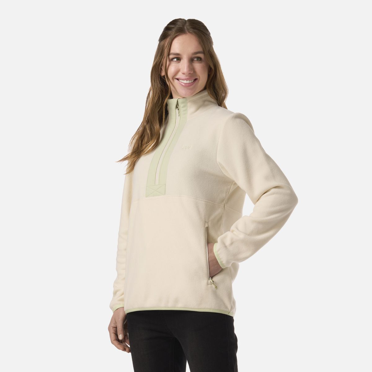 LIPPI - Polar Mujer SoftCore Therm-Pro Jacket Crema Lippi
