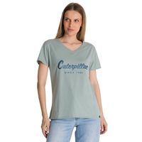 Polera Manga Corta Mujer Since 1904 Cian