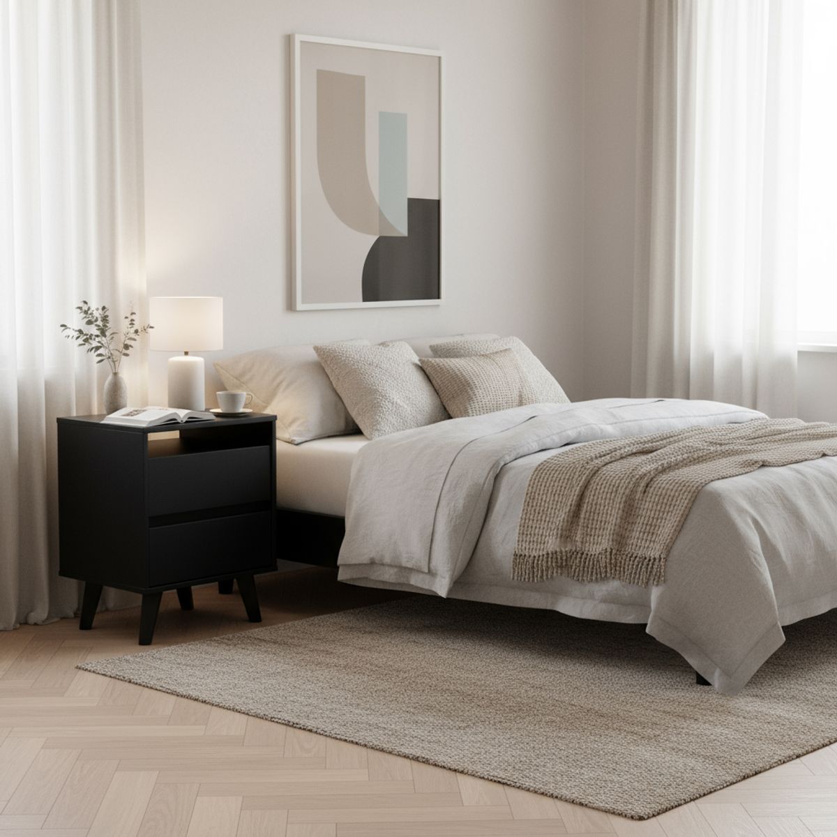 MEDULAR - Velador Atacama black Medular