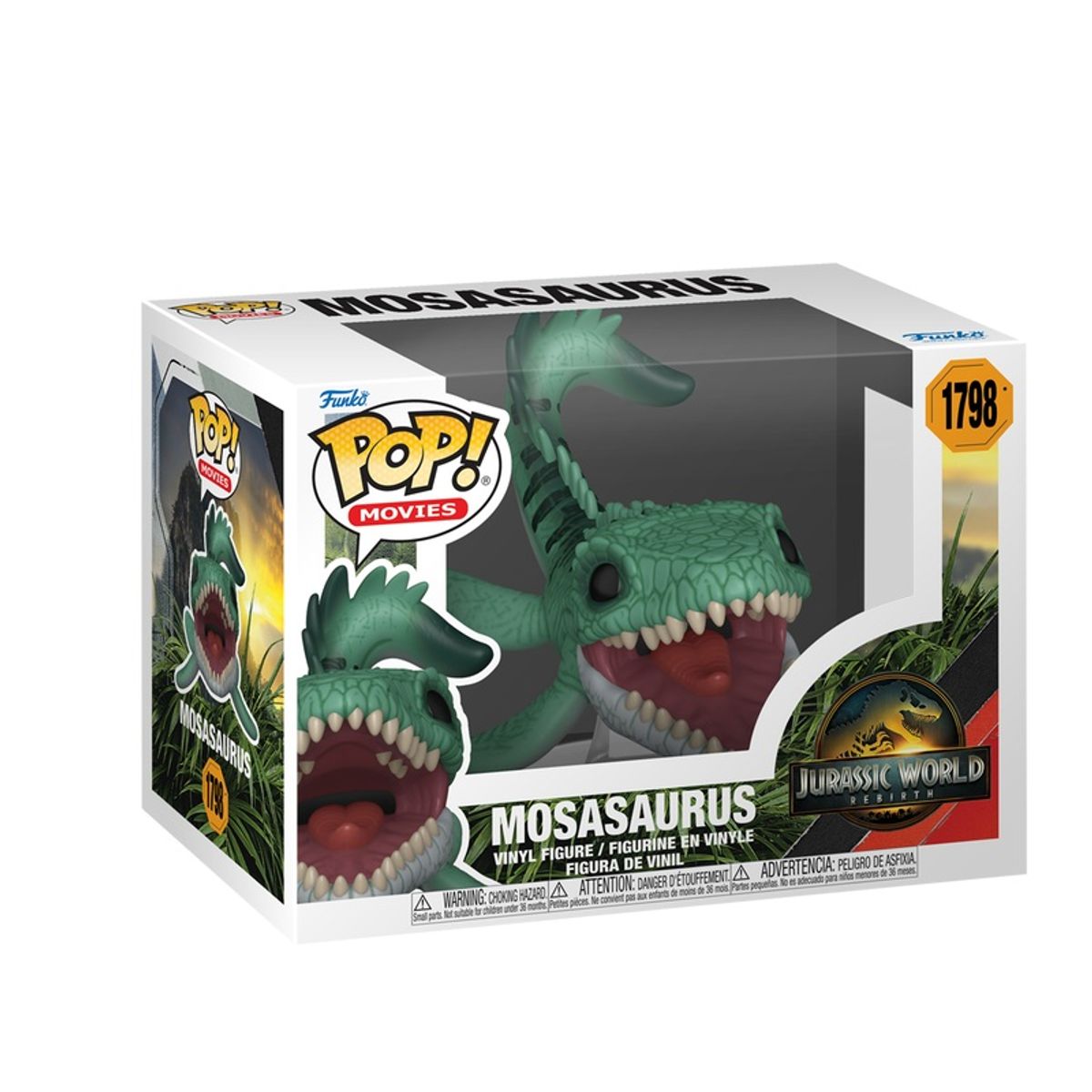 FUNKO - Funko Pop Jurassic World – Mosasaurus 1798 + Protector