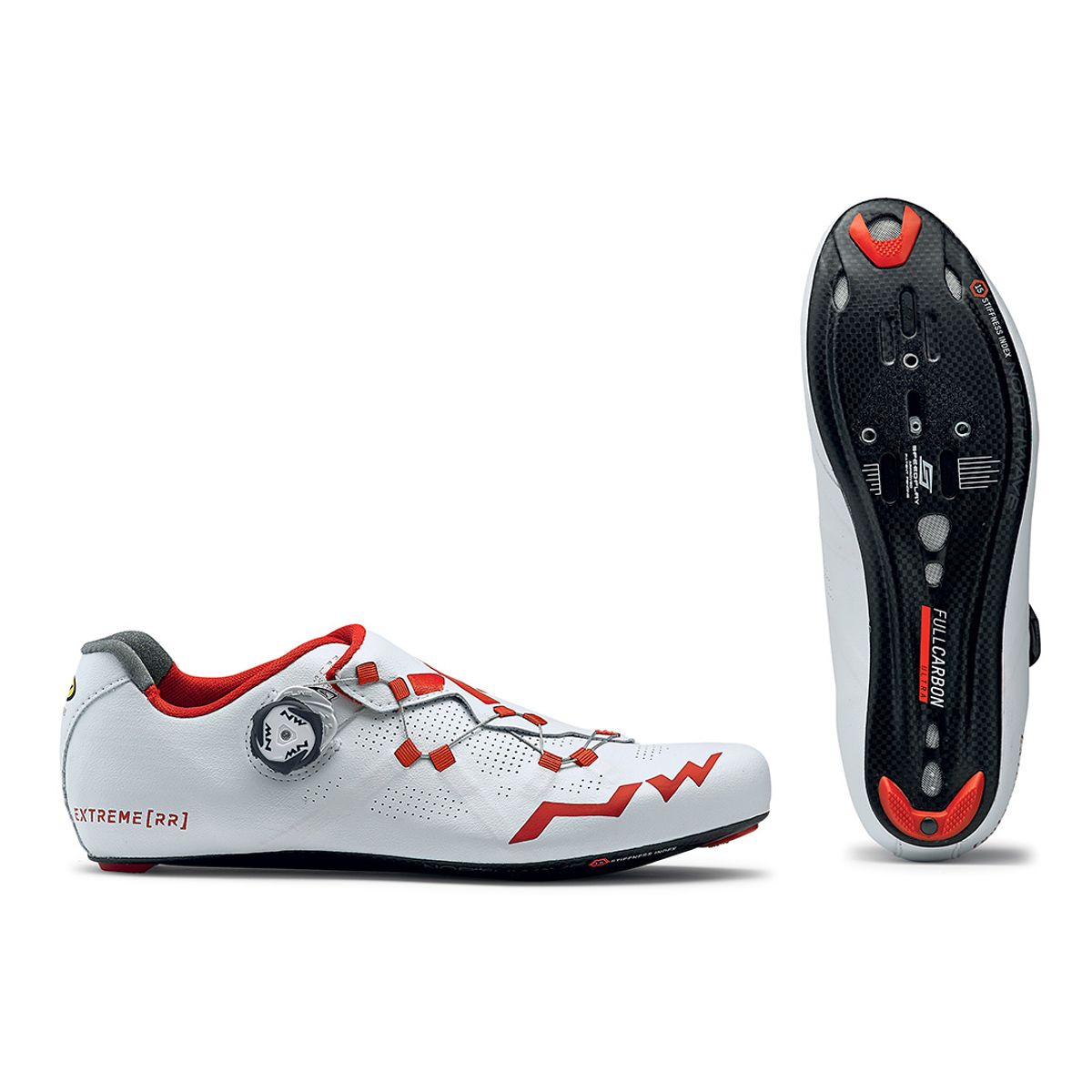 360 - Zapatillas Ciclismo Ruta Northwave® Extreme RR Ultralight Whitered