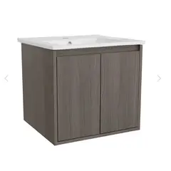 STRETTO - Kit mueble de baño Amelie color ulmo 80x46