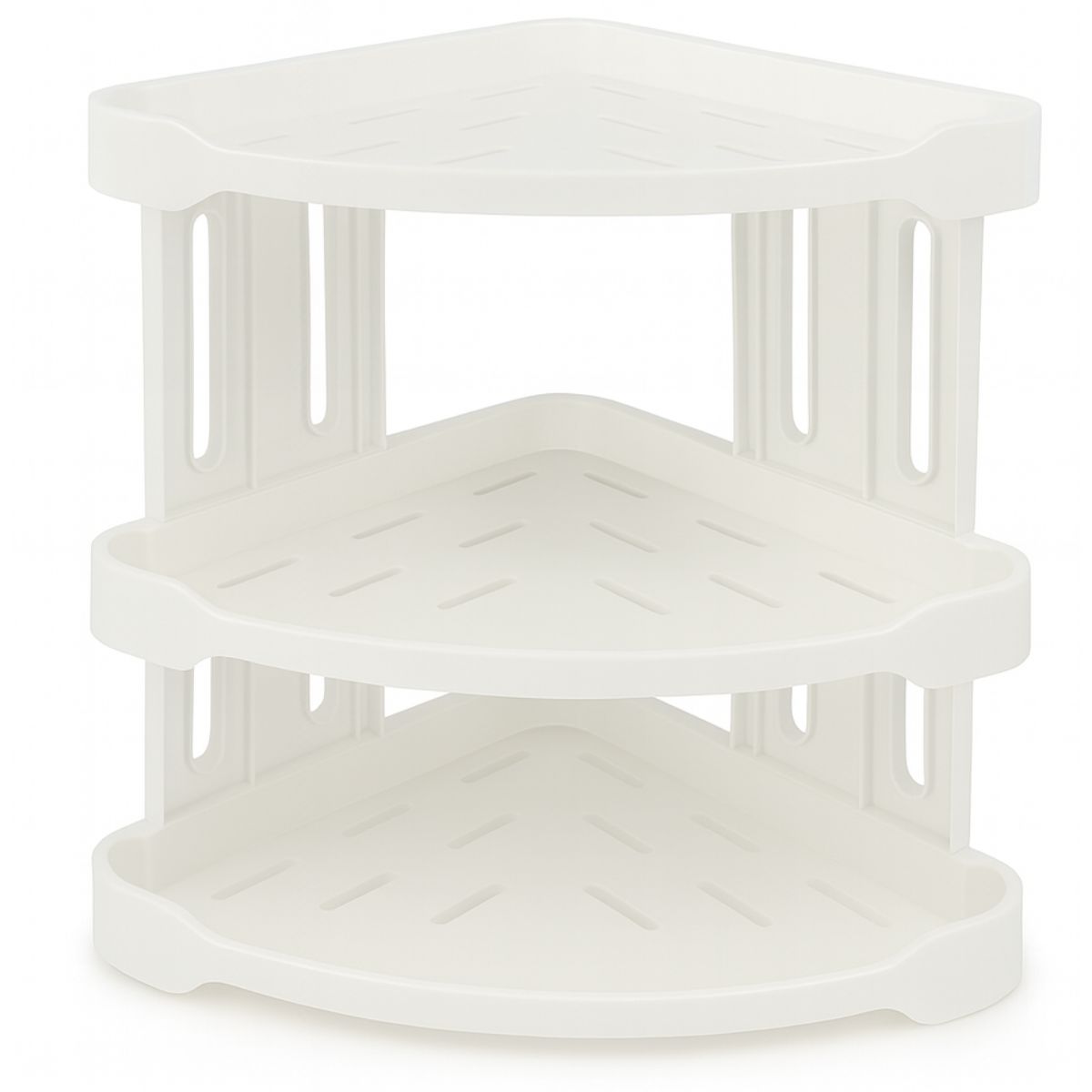 GENERICO - Esquinero Organizador De Baño Cosmético Maquillaje 3 Niveles