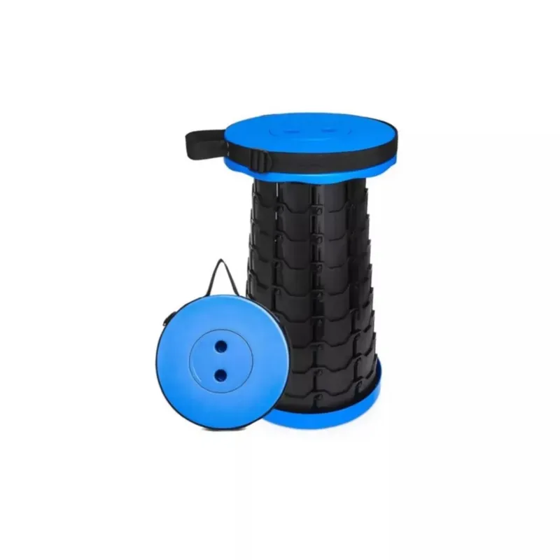 GENERICO - Taburete Plegable Portátil De Plástico Retráctil Silla