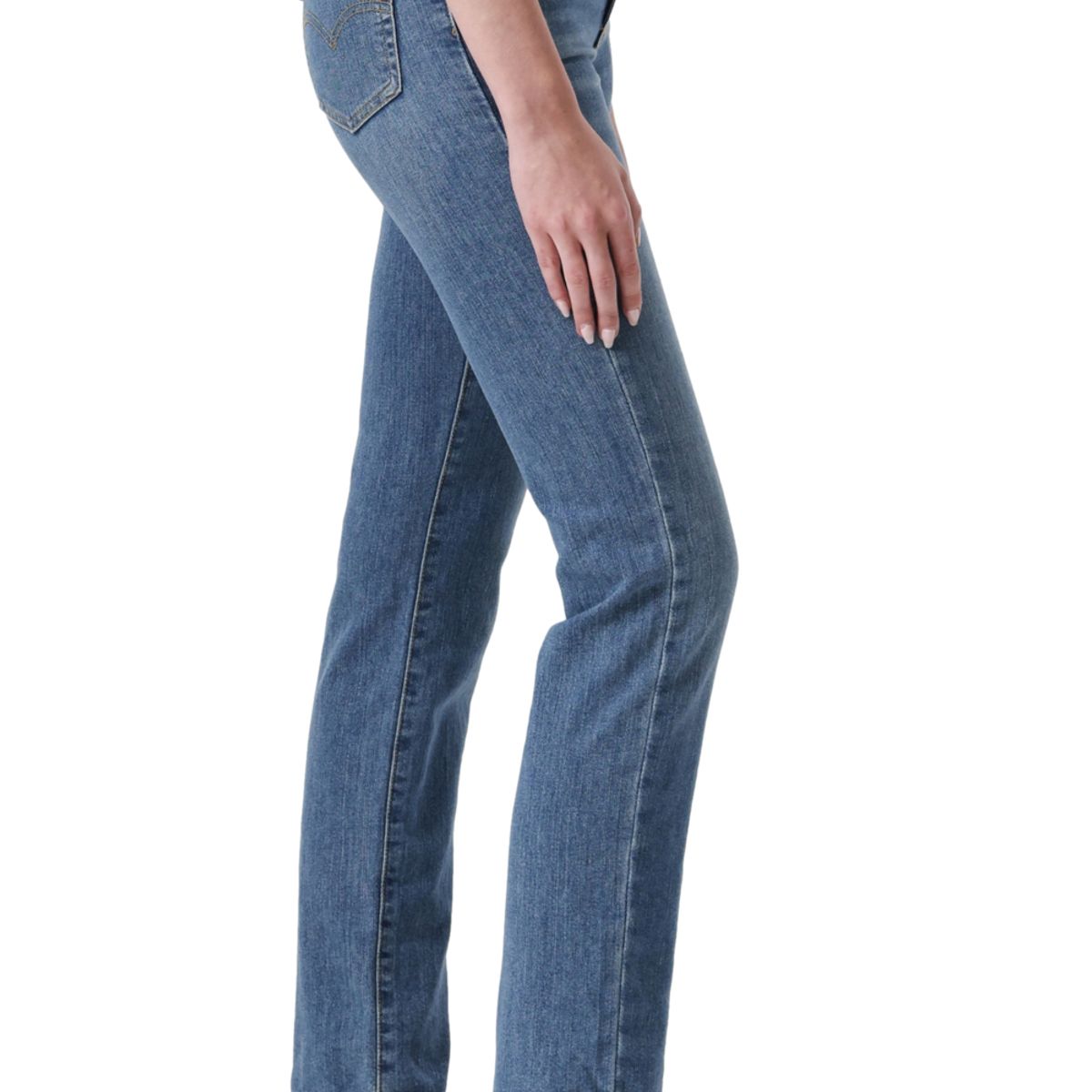 LEVIS - Jeans Mujer 724 High Rise Straight Azul Levis