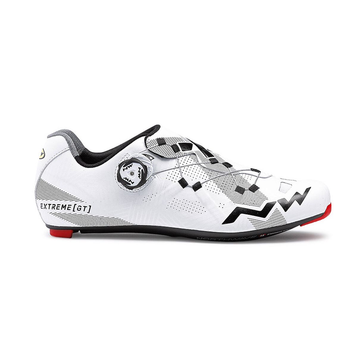 360 - Zapatillas Ciclismo Ruta Northwave® Extreme GT Morph Carbon White
