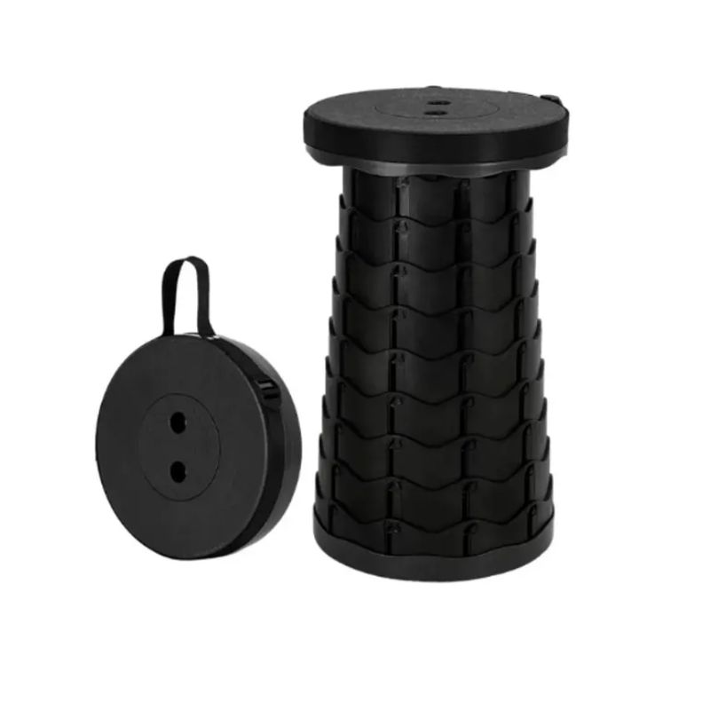 GENERICO - Taburete Plegable Portátil De Plástico Retráctil Silla