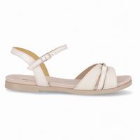 Sandalia Mujer Crema Mari 781