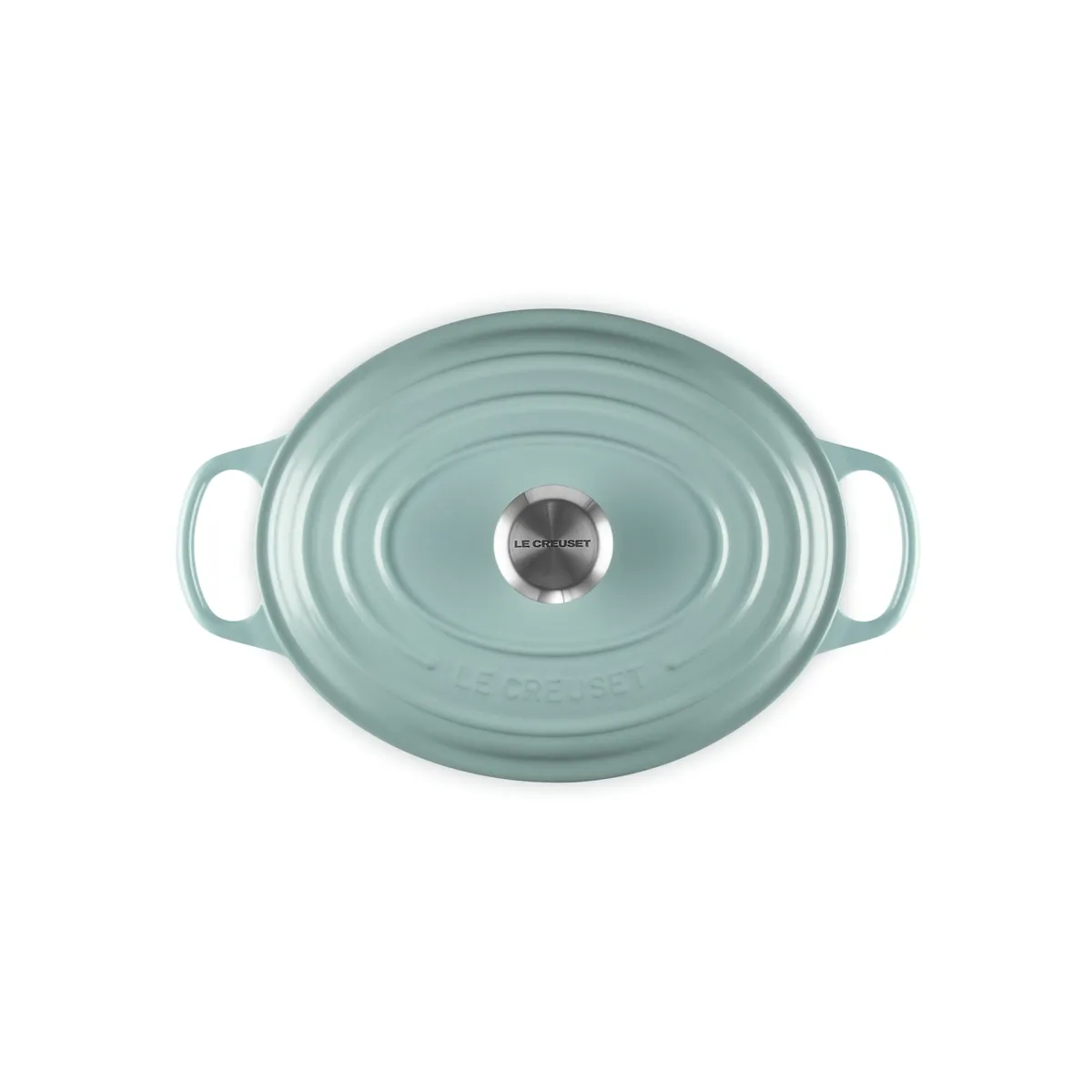 LE CREUSET - Le Creuset Cocotte Ovalada 27cm Sea Salt Hierro