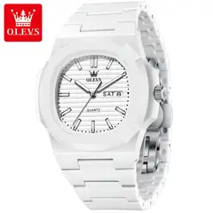 GENERICO - Reloj Deportivo Elegante Correa de Resina Moderno y Resistente 30 mt