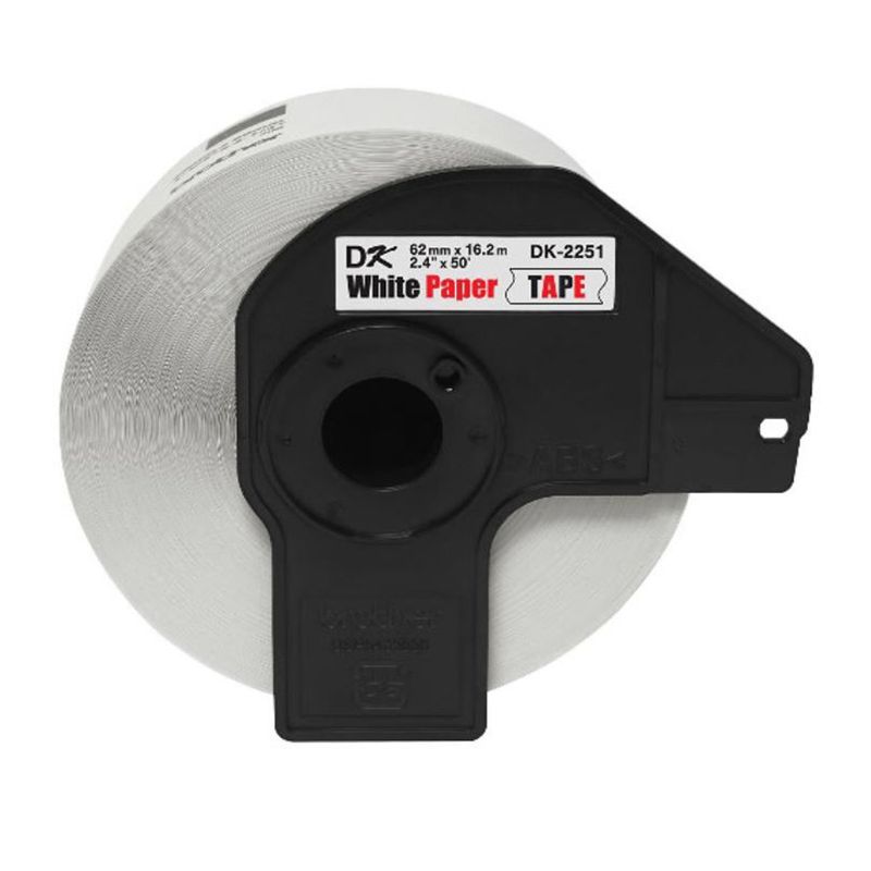 BROTHER - CINTA BROTHER DK-2251, 62MM X 15,24 MTS. CONTINUO.