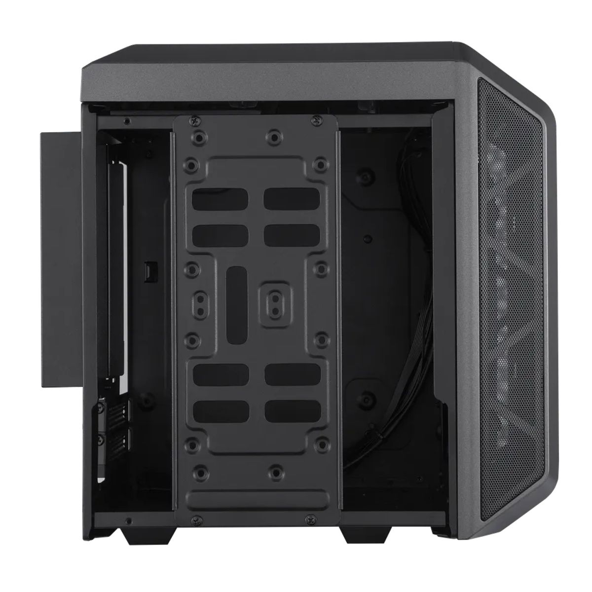 COOLER MASTER - Gabinete Cooler Master MasterCase H100 ARGB Mini Tower Negro-Gris