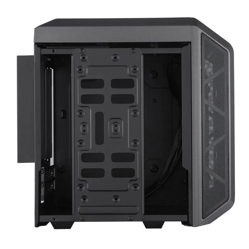 COOLER MASTER - Gabinete Cooler Master MasterCase H100 ARGB Mini Tower Negro-Gris