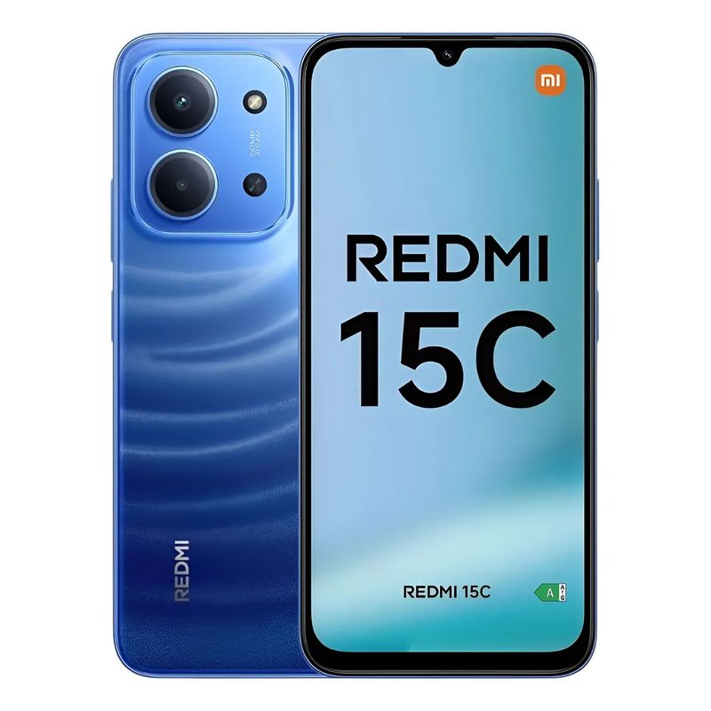 XIAOMI - Xiaomi Redmi 15C 4G 8GB + 256GB Moonlight Blue