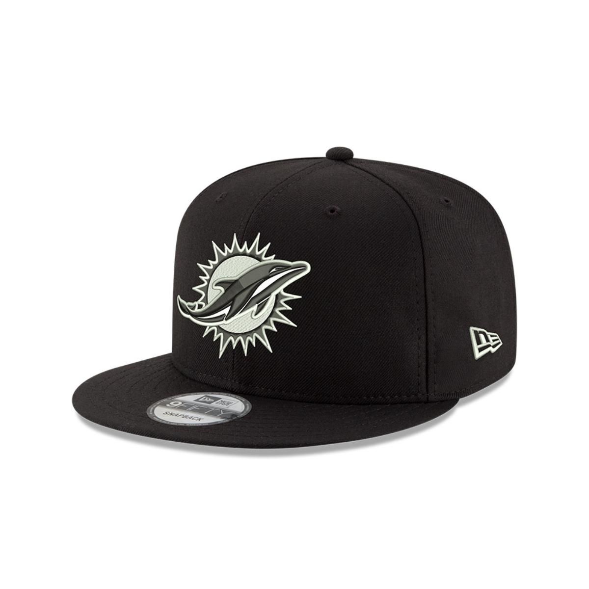 NEW ERA - Gorra 9Fifty Miami Dolphins NFL  Clásicos Black
