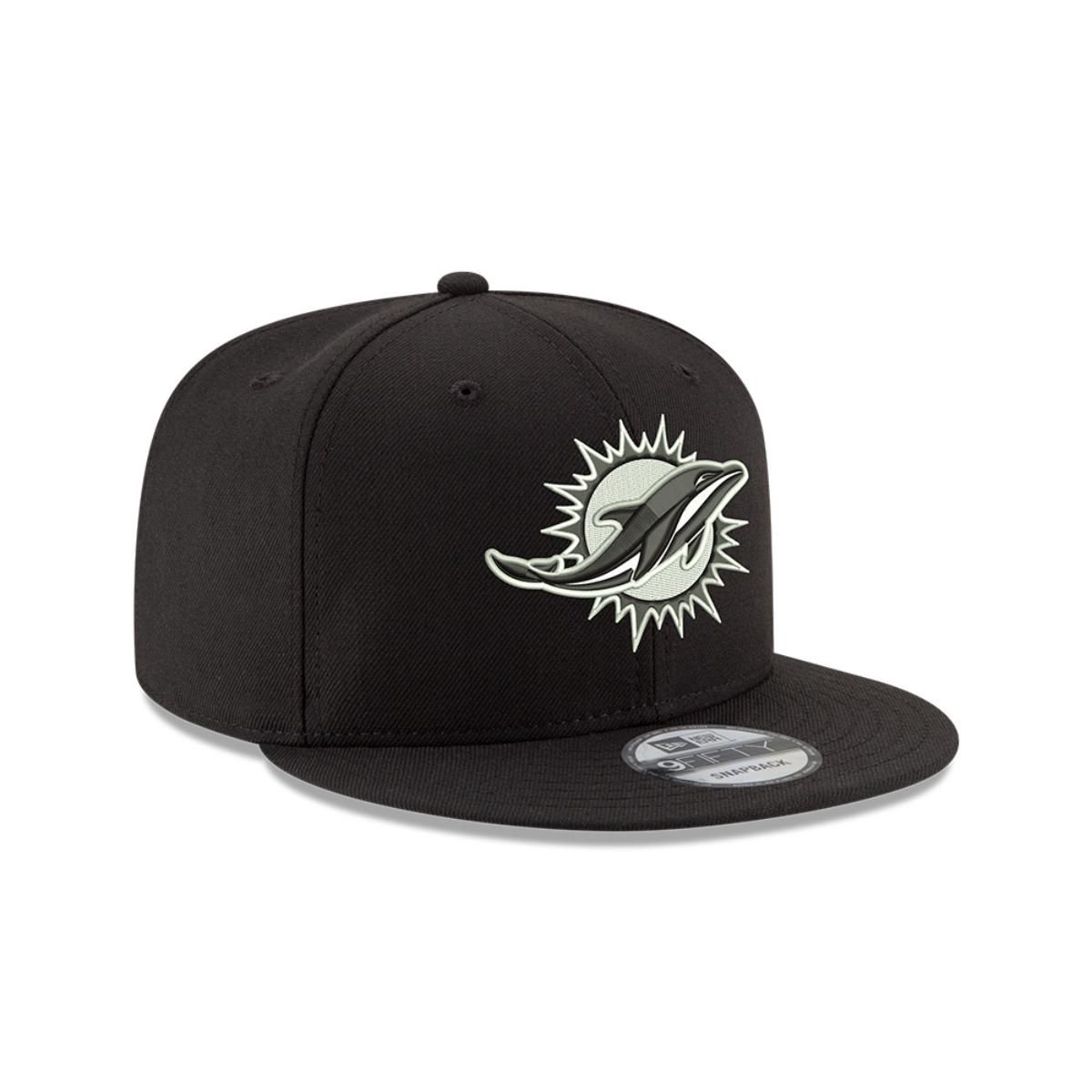 NEW ERA - Gorra 9Fifty Miami Dolphins NFL  Clásicos Black