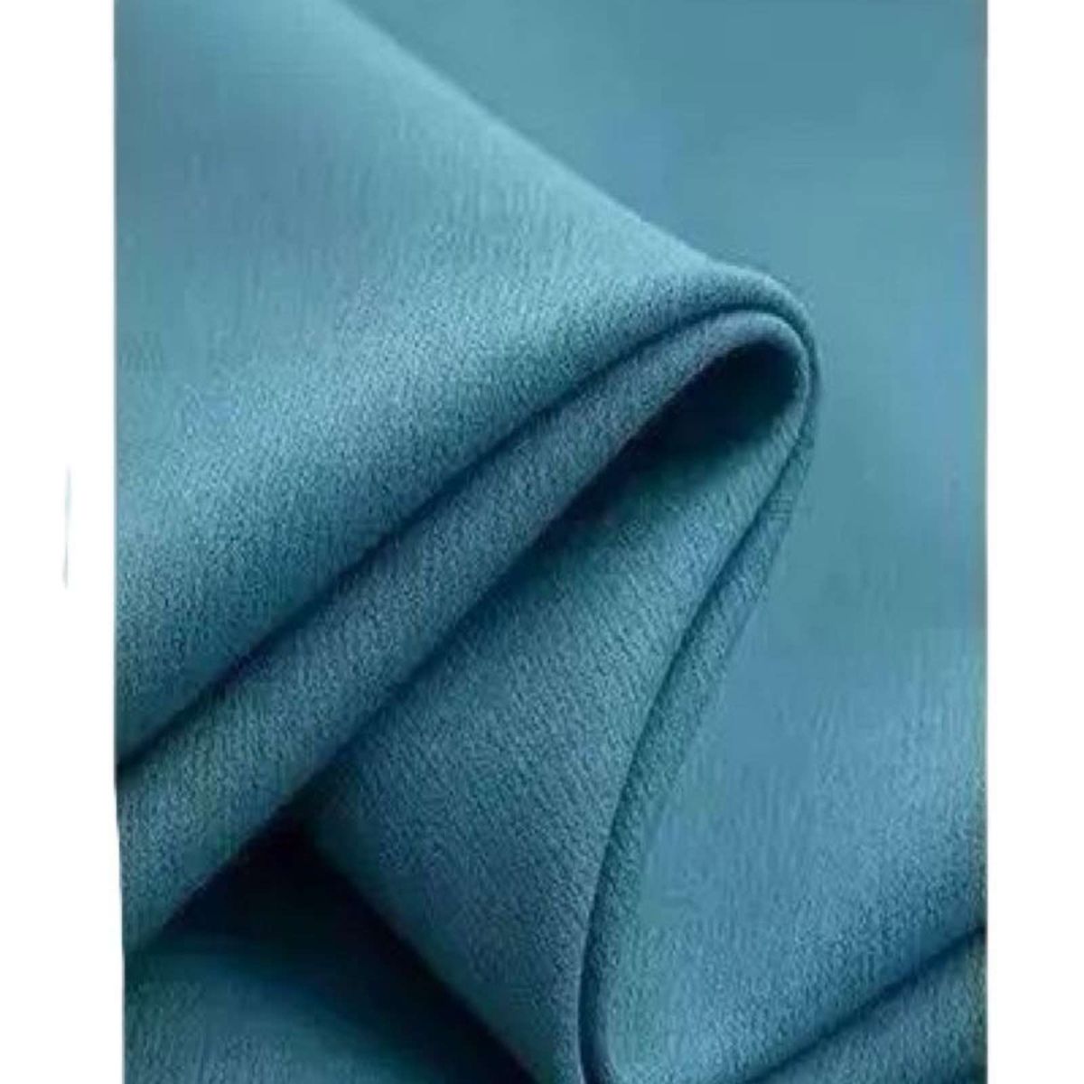 GENERICO - CORTINA LIVING DORMITORIO CON ARGOLLA AZUL PETROLEO